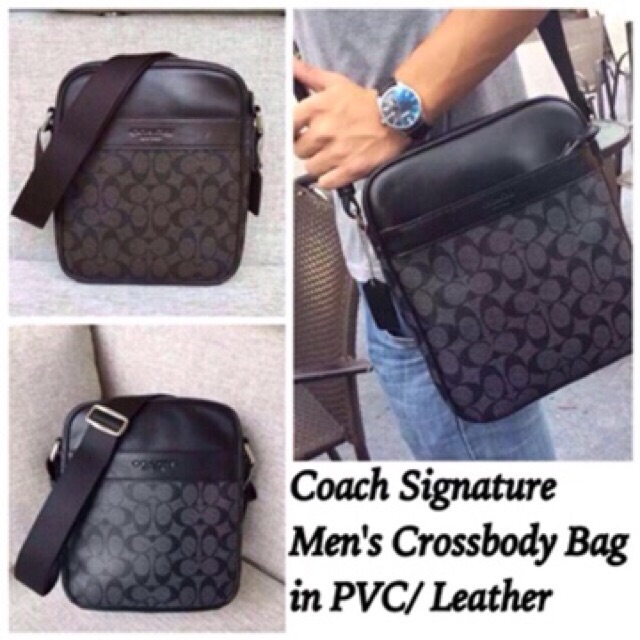 coach men cross bag