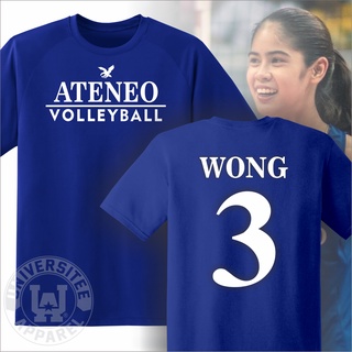 ATENEO Deanna Wong Hearstrong Volleyball Sports Shirt UAAP Wong Volleyball Sport Shirt #6