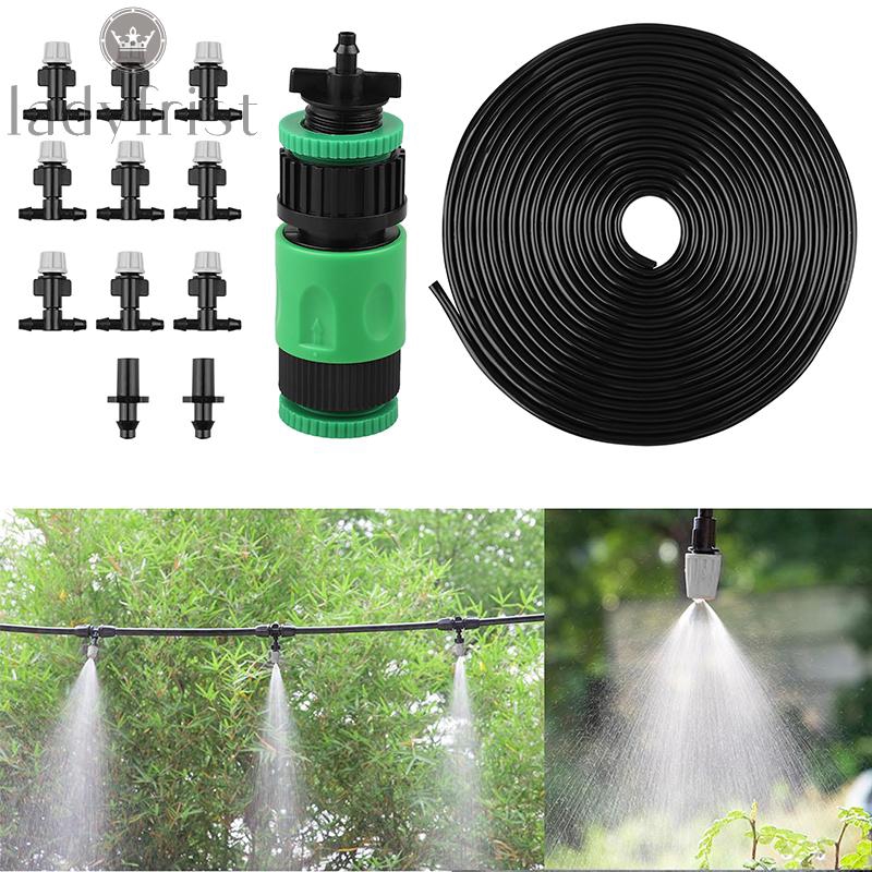 Details about   Water Misting Cooling System Sprinkler Nozzle Garden Patio Micro Irrigation Set 