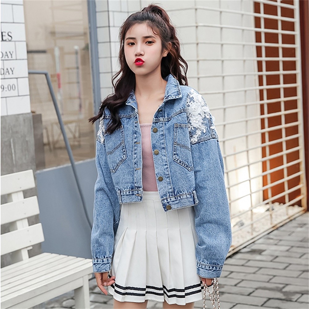 short sleeve jean jacket outfit