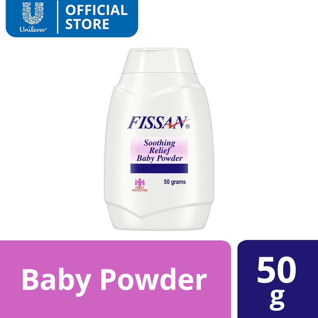 Fissan Soothing Relief Baby Powder for Heat Rash and Skin Softness with