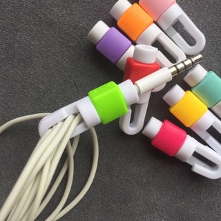 1Pcs USB Charging Cable Prevent Breakage Protector/ Colorful Data Cable Protective Case/ Data Line Management Organizer #4