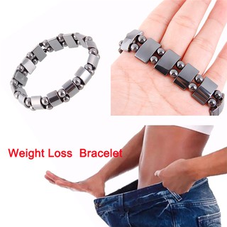 Weight Loss Bracelet Black Stone Bio Magnetic Therapy Health Care Noble US 