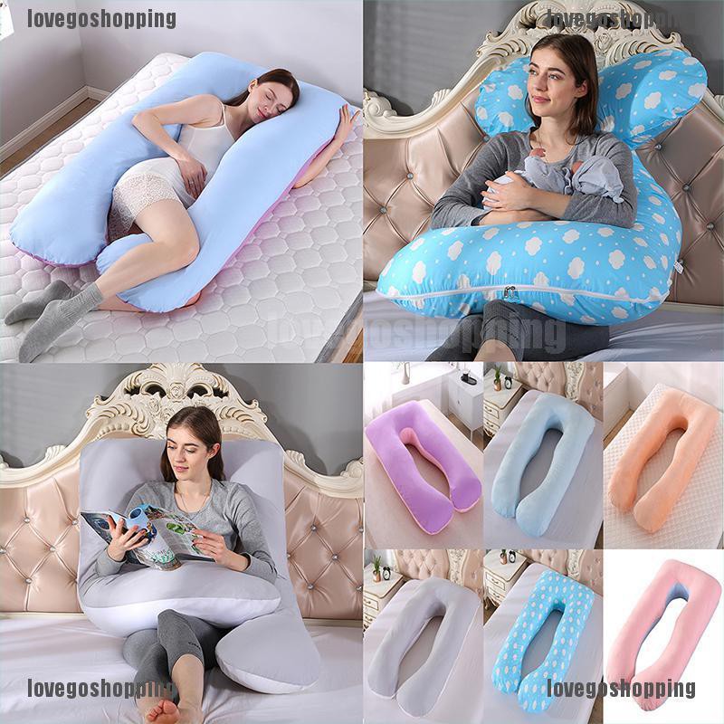 u shaped maternity pillow case