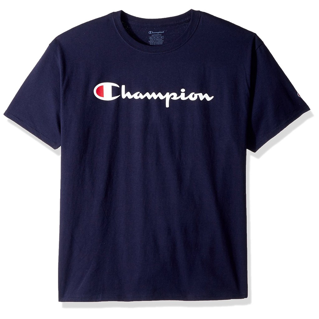 blue champion shirt mens