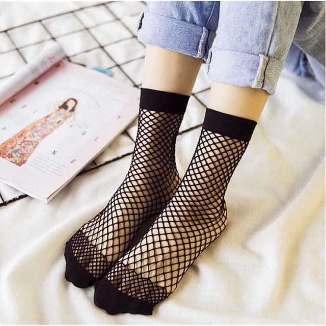 fishnet socks