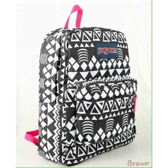 jansport tribal print backpack