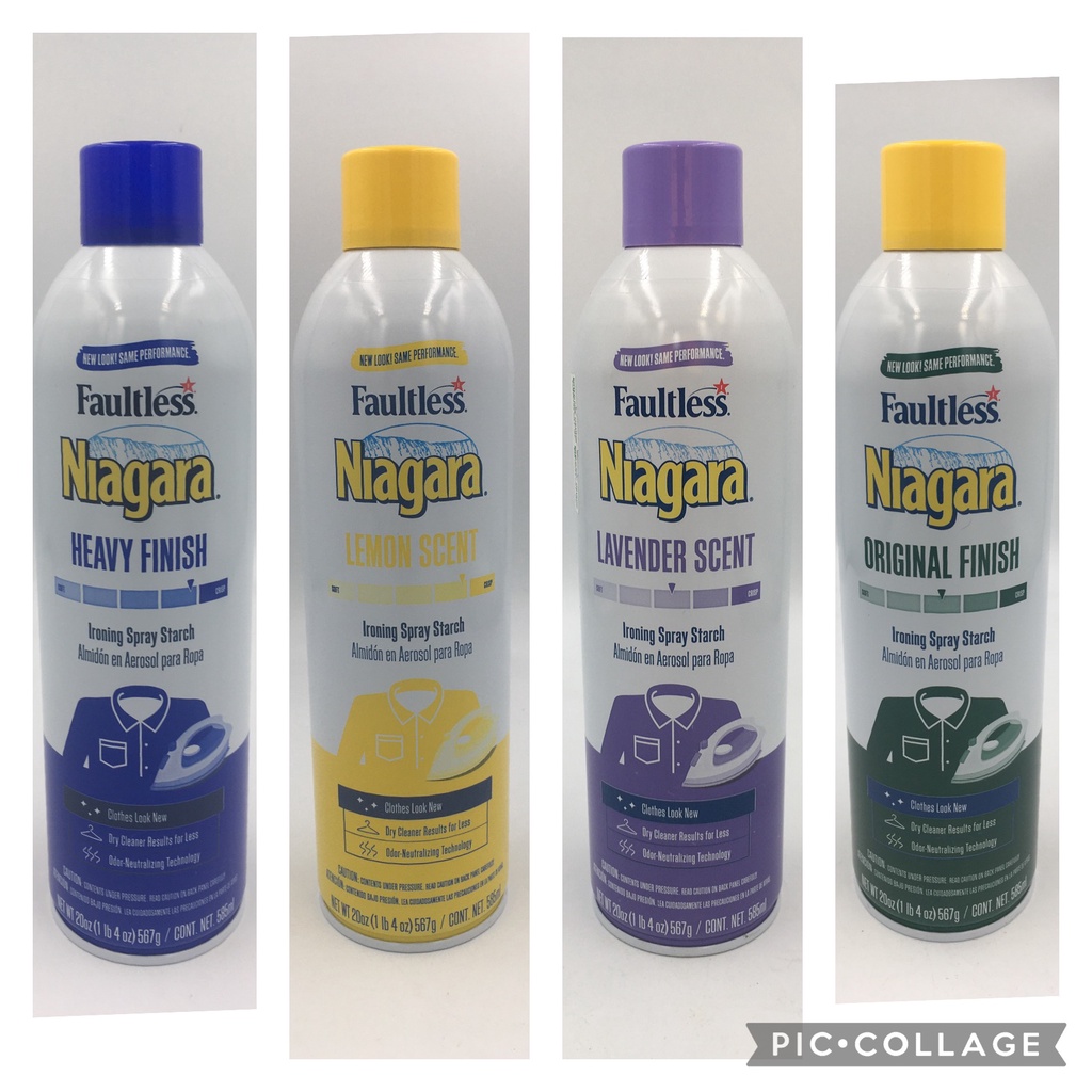 Niagara Ironing Spray Starch 20oz (585ml) Shopee Philippines