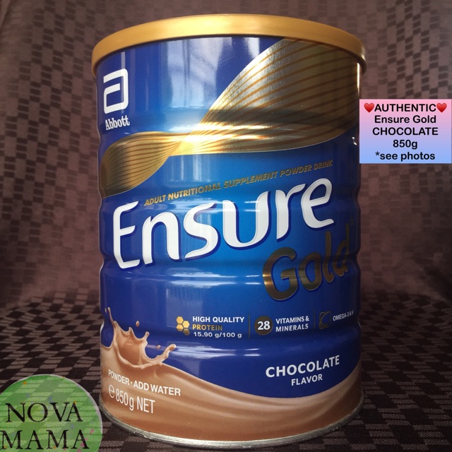 Ensure Gold Chocolate 850g Cod Shopee Philippines