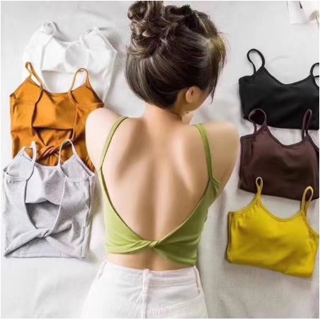 backless bralette top