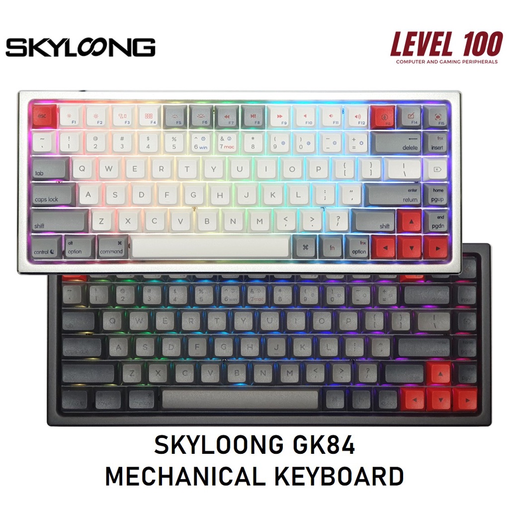 Skyloong GK84 Mechanical Keyboard [84-Key/ Hot-swap/ RGB] | Shopee ...