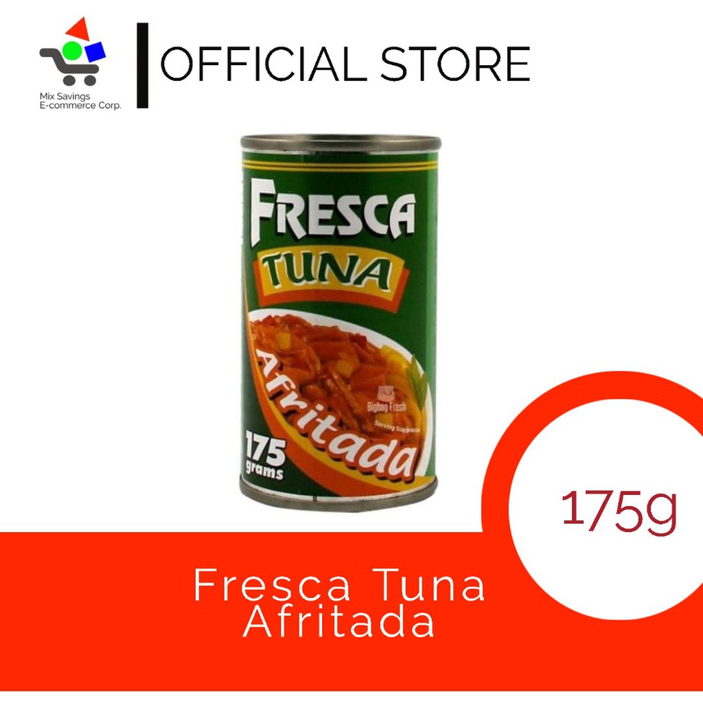 Fresca Tuna Afritada Easyopen Can (175g) Shopee Philippines