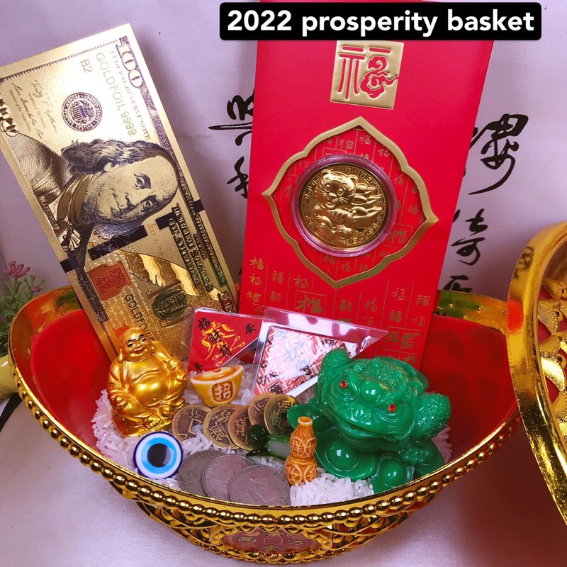 wealth & harmony & prosperity basket Shopee Philippines