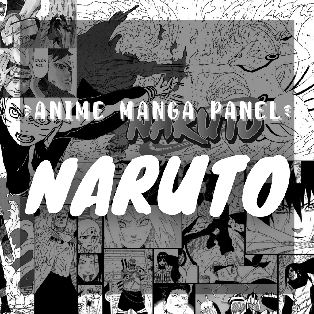 Naruto Anime Manga Panel Wall Decor Shopee Philippines