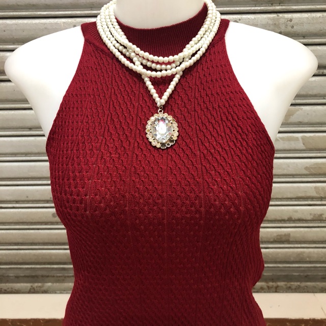 close neck outfit