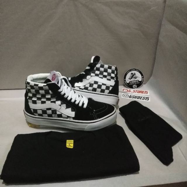 sk8 hi checkerboard