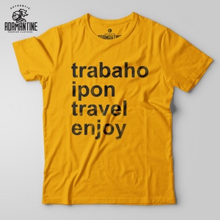 Trabaho Ipon Travel Enjoy Shirt - Adamantine - ST #5