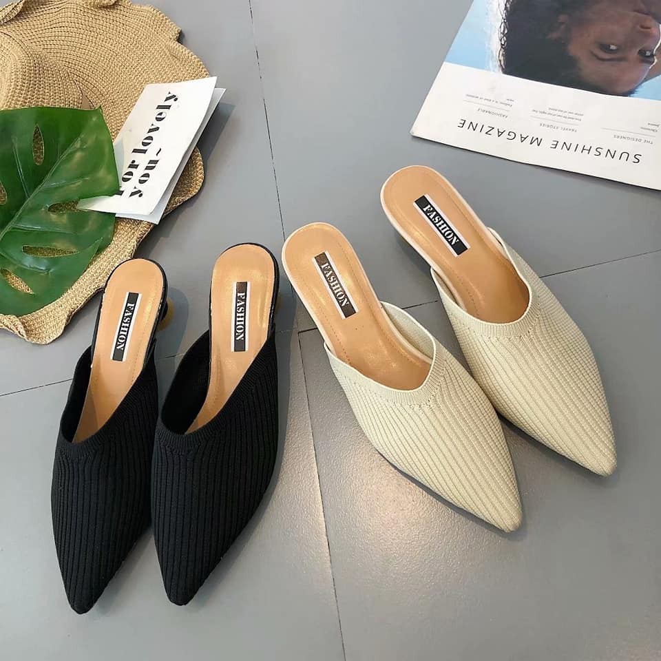 toe mule shoes