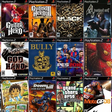 playstation 2 games cd