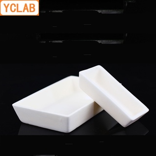 YCley. YCLAB 30*60mm Corundum Crucible 99% Alumina High Temperature Resistant Laboratory Chemistry E #1