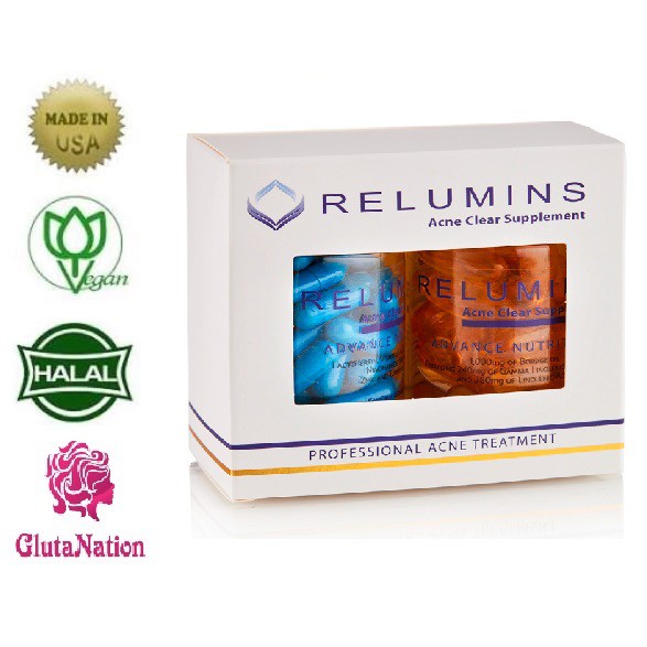relumins acne clear supplement