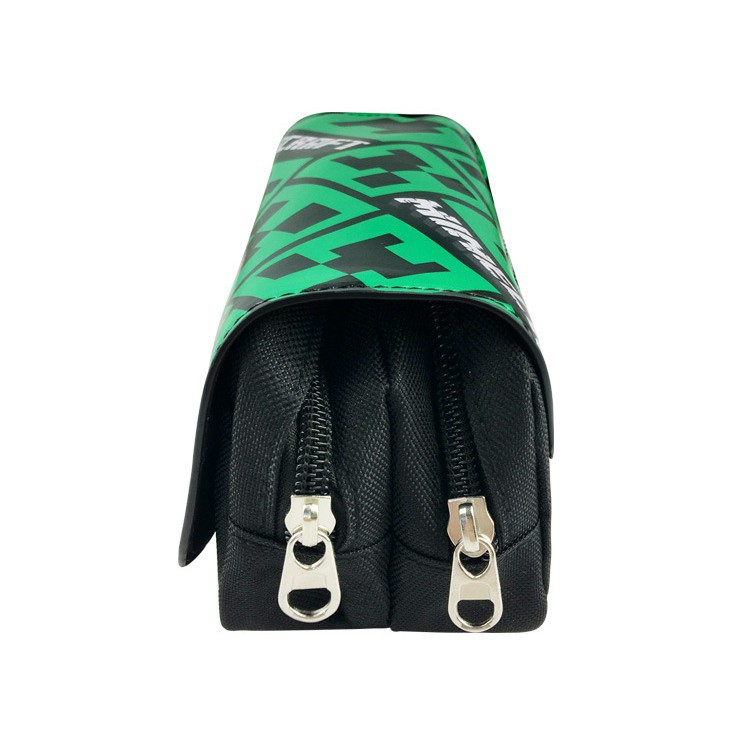 Minecraft Game Cartoon 3D New Canvas Zipper Students Stationery Bag Wallets WNNJ Shopee