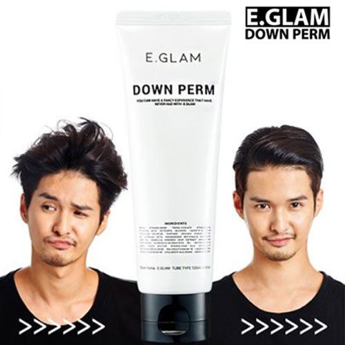 E Glam Down Perm For Men Speedy Easy Magic Straight Perm Shopee