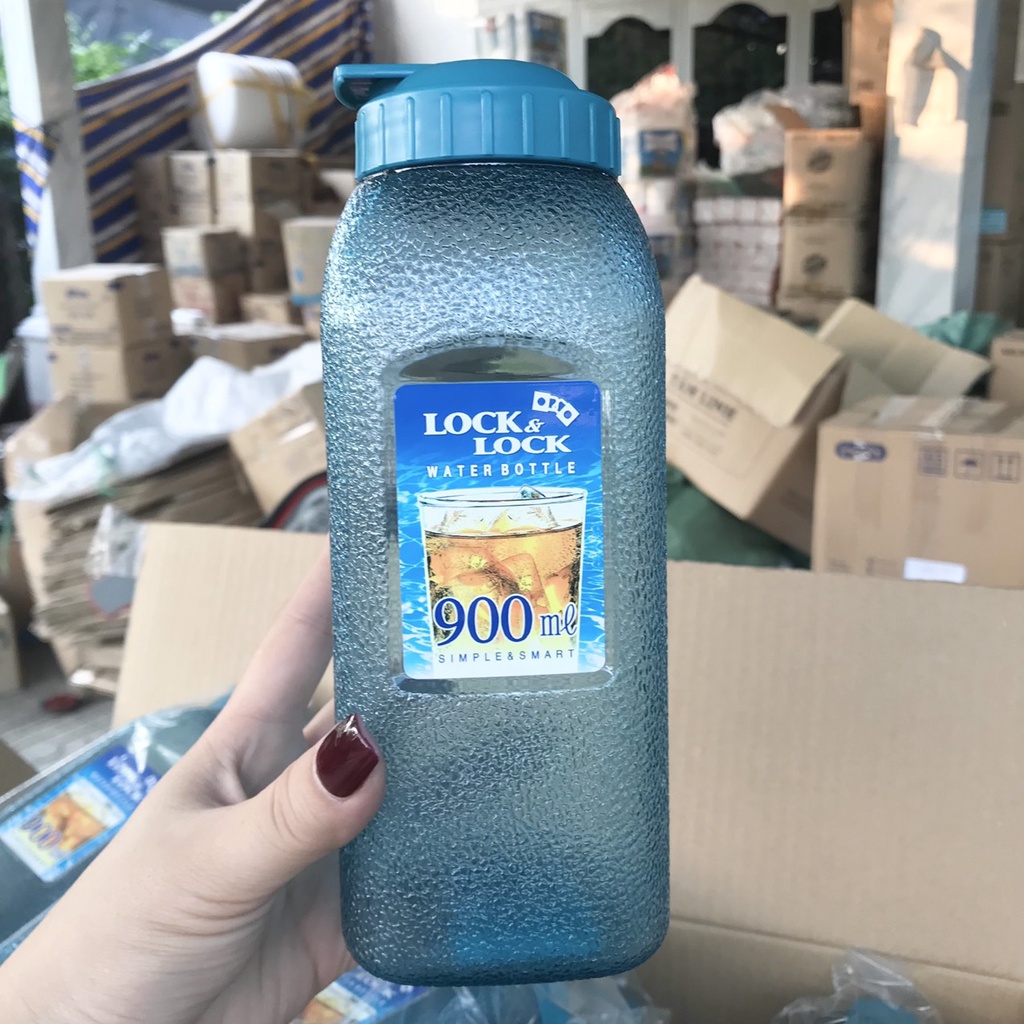 Lock & LOCK Blue Plastic Water Bottle 900ML Shopee Philippines