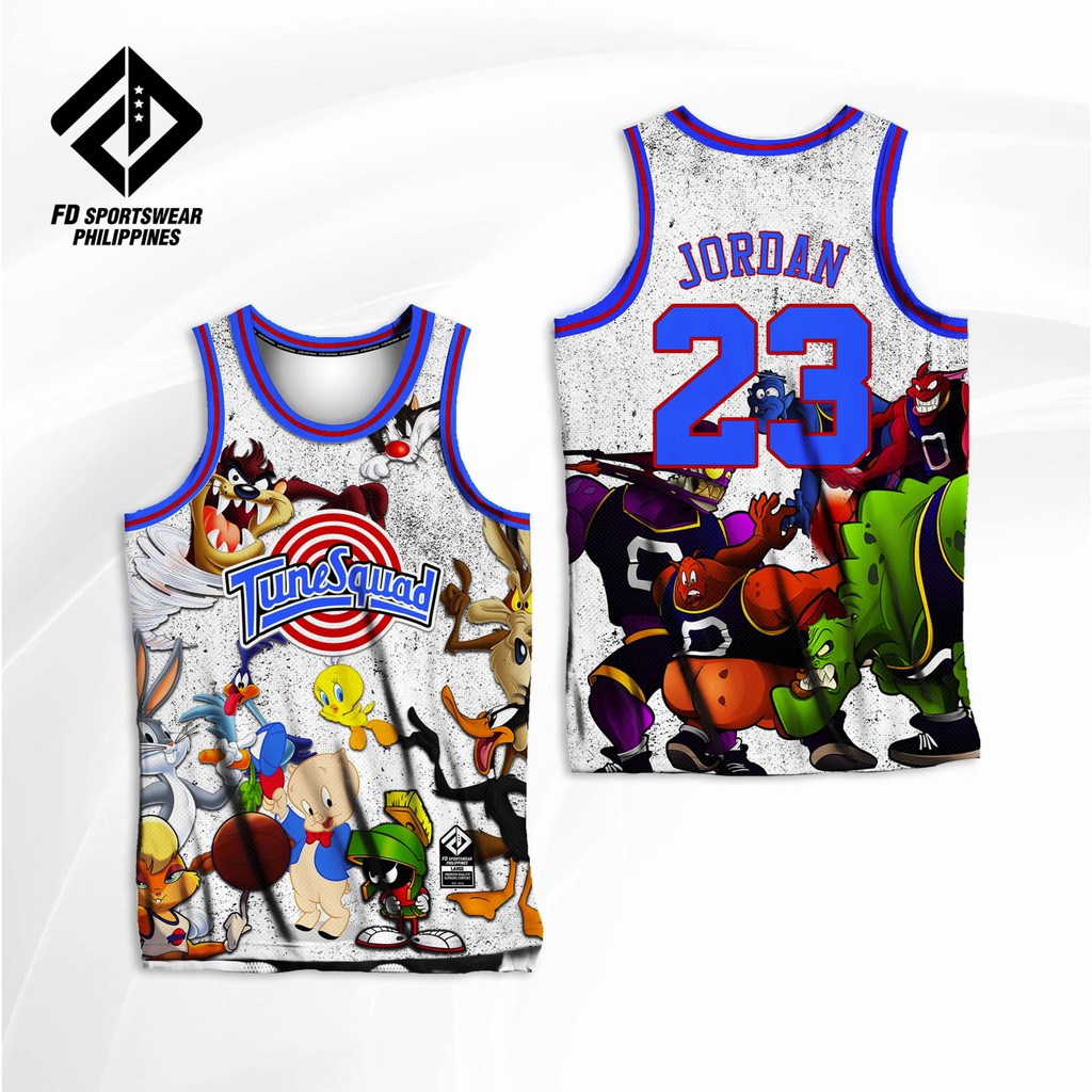 Tune Squad Space Jam Tunesquad Full Sublimated Jersey Shopee Philippines