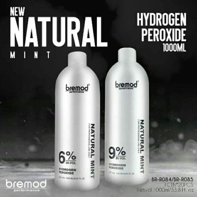 Bremod Natural Mint Hydrogen Peroxide 1000ml Shopee Philippines