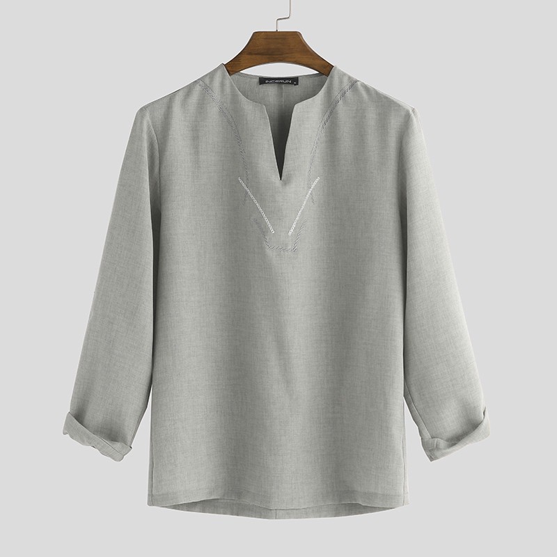 baggy v neck t shirts