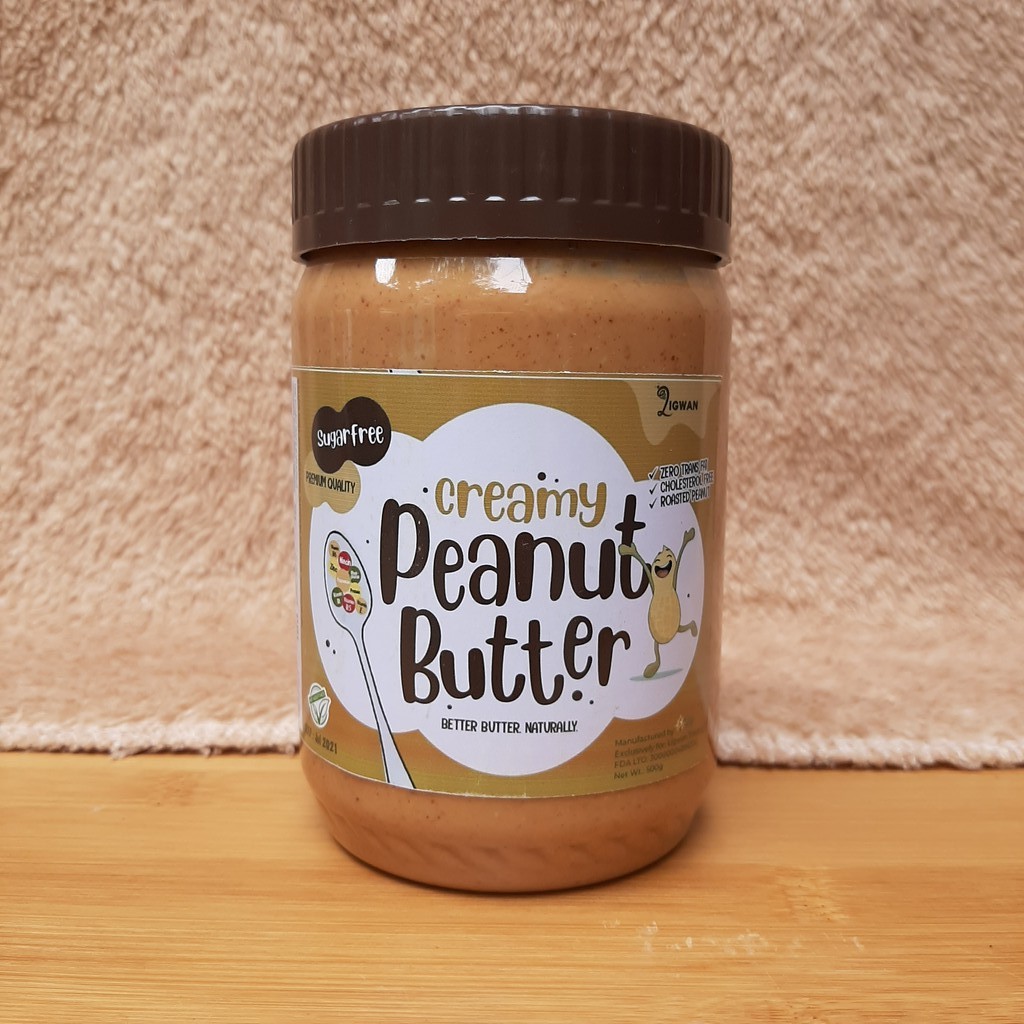 Ligwan Sugar-Free and Cholesterol-Free Creamy Peanut Butter Original ...