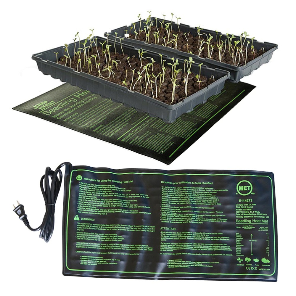 Seedling Heating Mat Waterproof Plant Seed Germination Starter Pad 220V 1 Pc