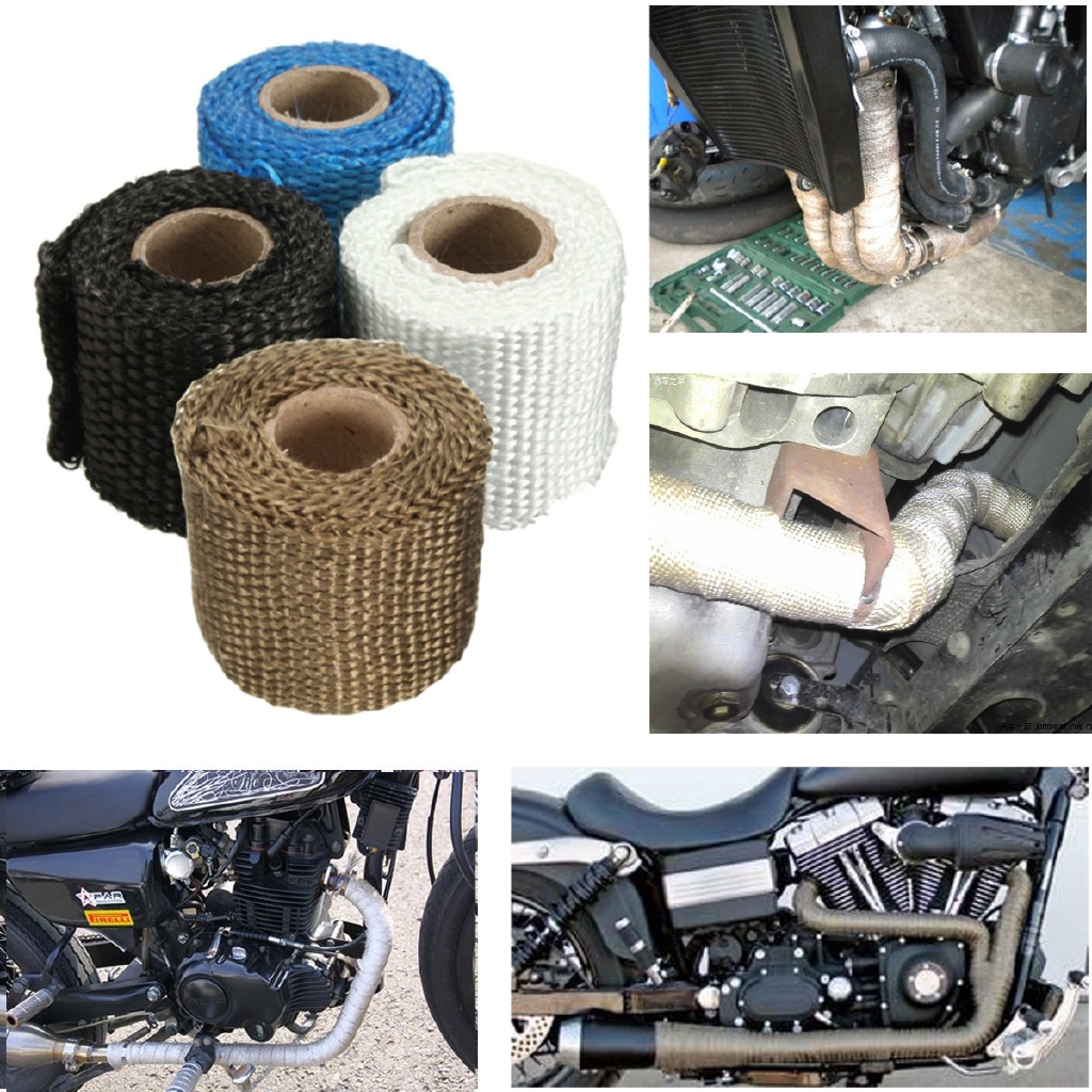 Exhaust Tape Manifold Downpipe Insulating Heat Wrap Shopee Philippines