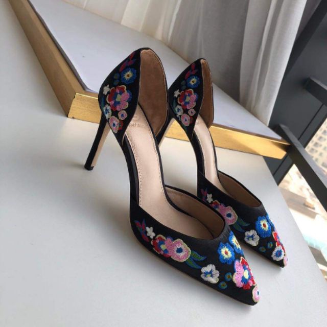 Tory Burch High Heels Peep Toe Shoes | Shopee Philippines