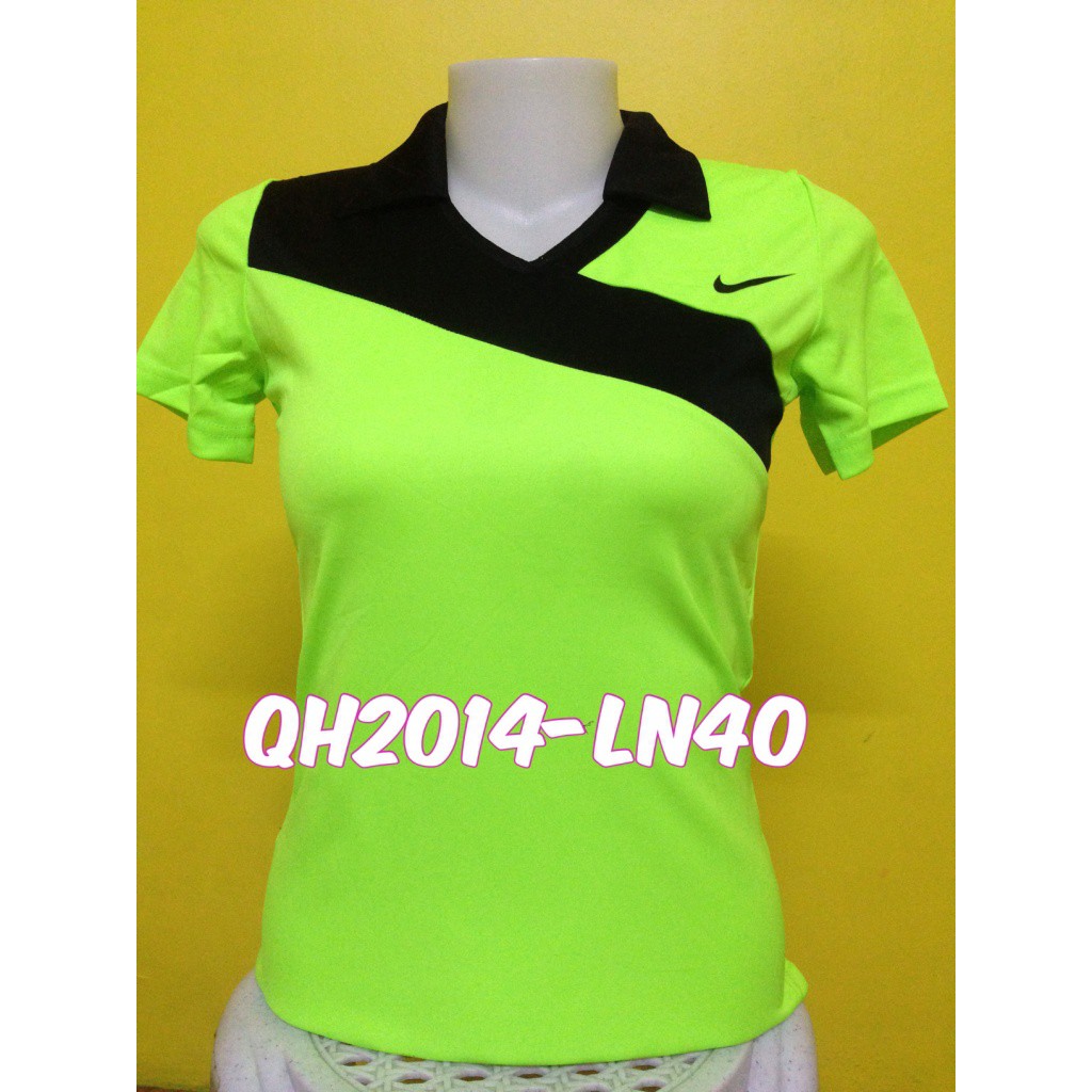 green nike shirt women's