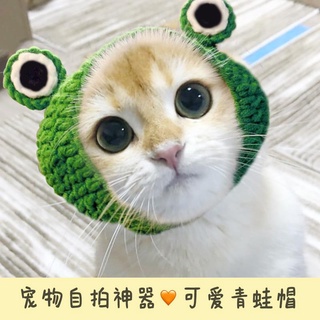 【cod】 ♘Dog Cat Lion Headgear Cat Hat Cute Funny Pet Wig Photo Props Transformation Decorations