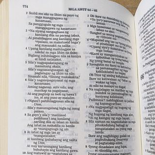 KJV Bible Tagalog (Ang Biblia) Compact size | Shopee Philippines