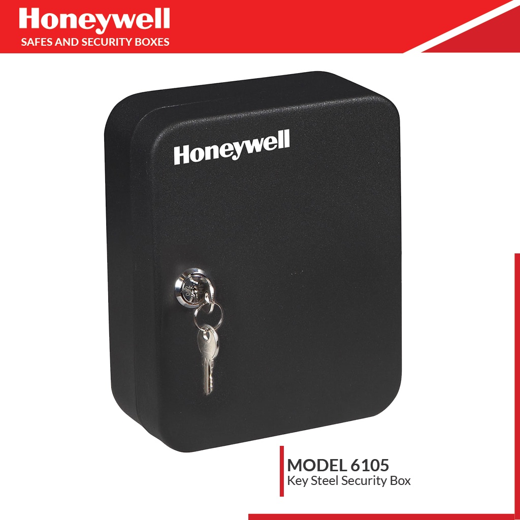 Honeywell Safe 6105 24 Key Steel Security Cash Box Safe Shopee