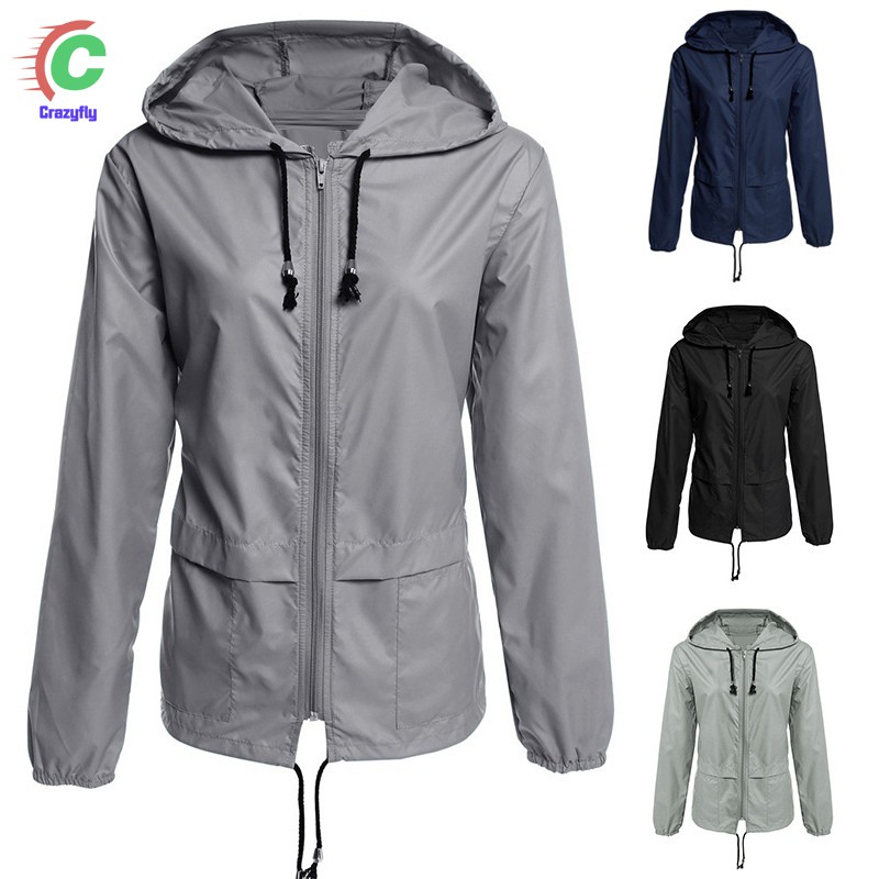 womens lightweight parka with hood