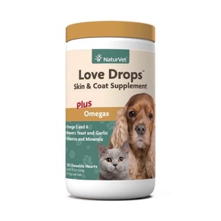 Love Drops Skin & Coat Supplement Veterinarian Formulated & Recommended #1