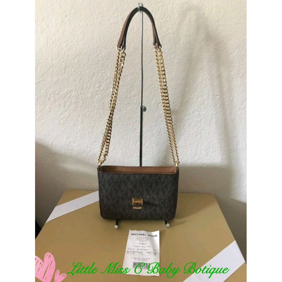 mk tina satchel