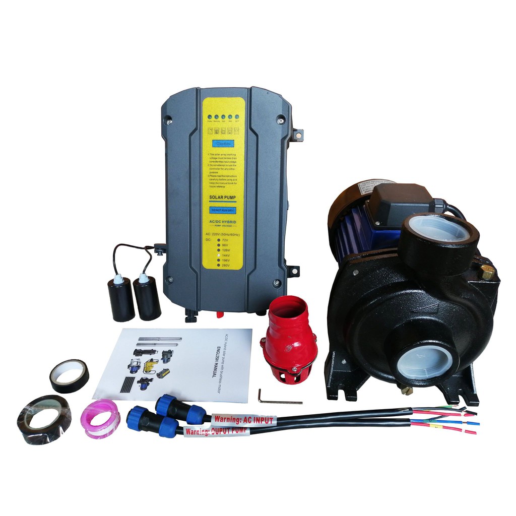 Jetmatic Hybrid Solar Pump for deep 