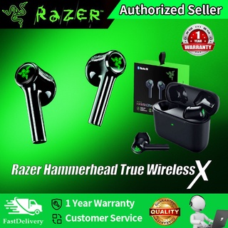 [24h ship]Razer Hammerhead True Wireless X Gaming Earbuds Low Latency Bluetooth 5.2 TWS Smart Touch