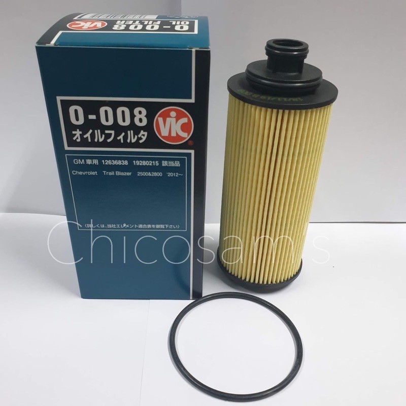 Vic Oil filter O008 Chevrolet Trailblazer/Colorado Shopee Philippines