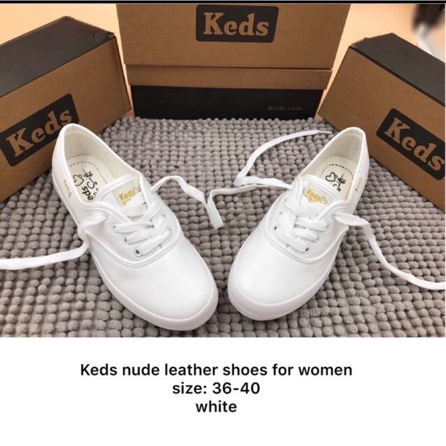 keds leather shoes womens