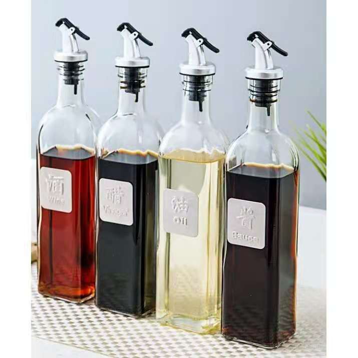 Olive Oil Sprayer Liquor Dispenser Wine Pourers Flip Top Stopper Kitchen Tool x1