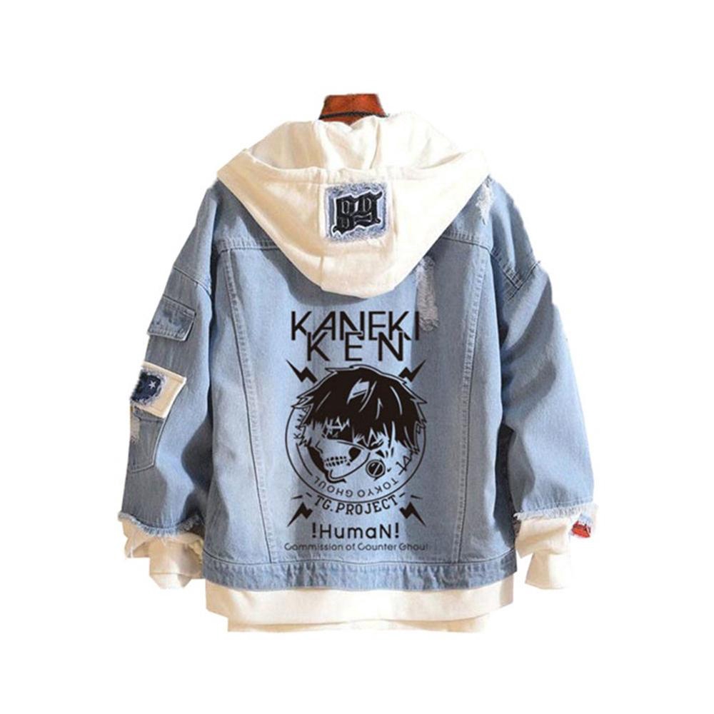 hooded sweatshirt jean jacket