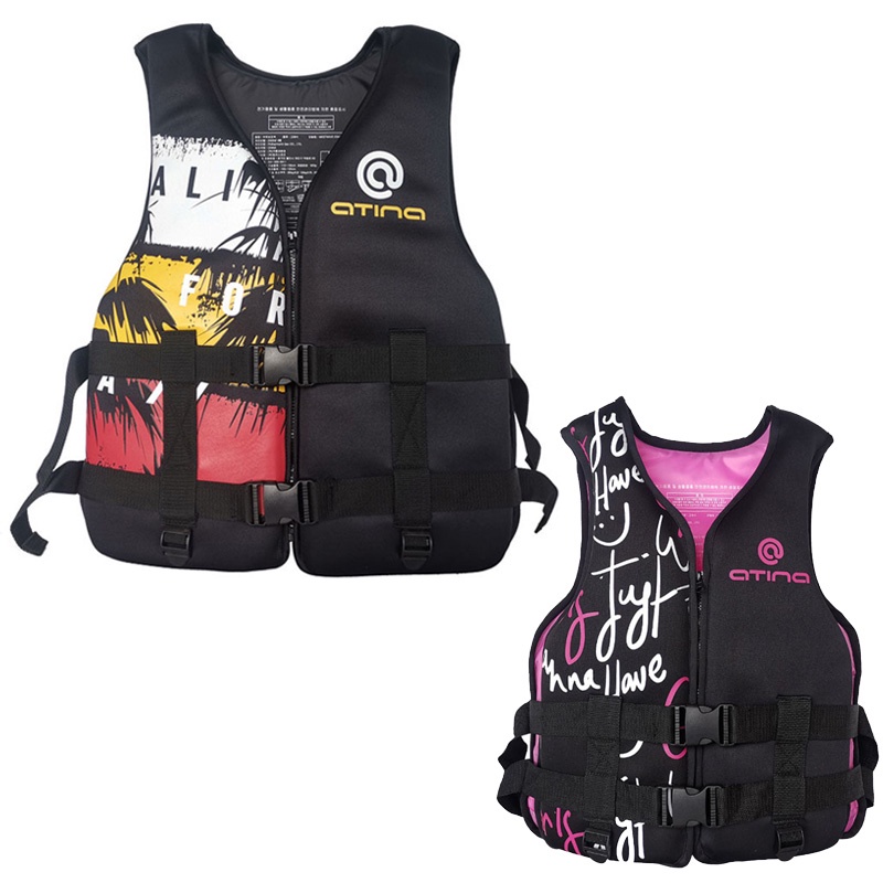 Kwik Dry Life Jacket Neoprene Buoyancy Swimming Drifiting Boating