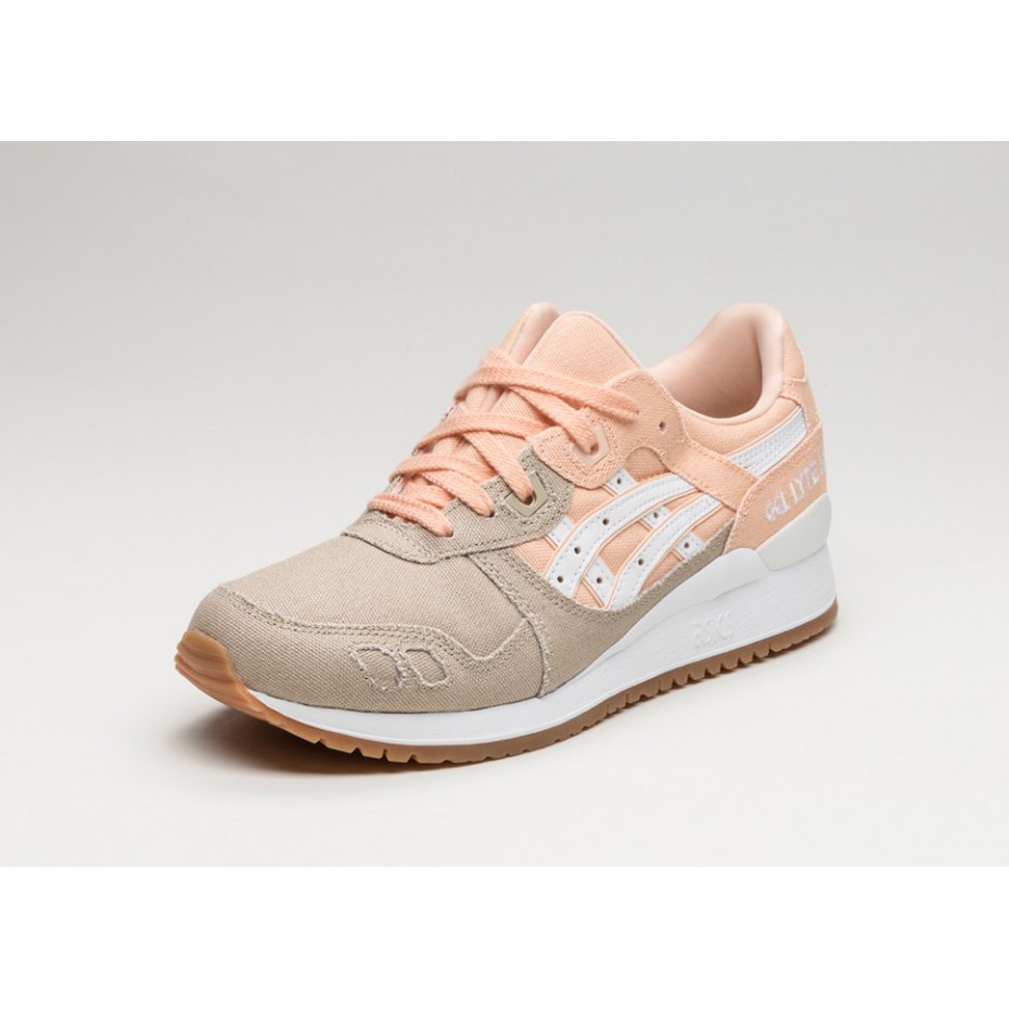 asics gel lyte iii bleached apricot